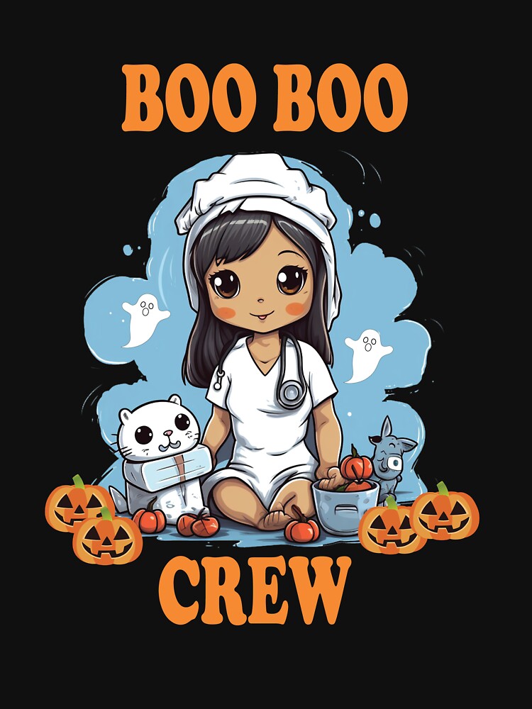 Boo Boo Crew nurse design, Nurse Boo Halloween Costume funny design, Nurse design by Lactus