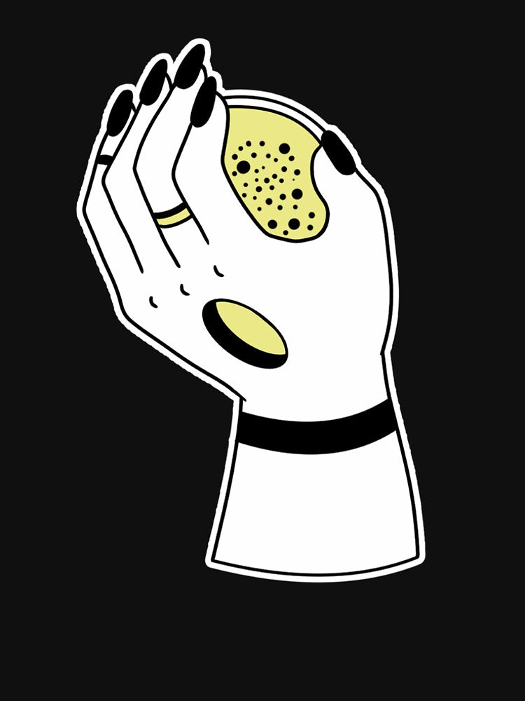 Hand with Hole: Crystal Ball by Xaiette