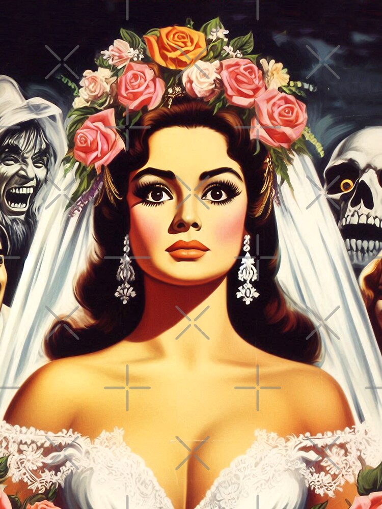 Retro Horror Bride by PulpVintage