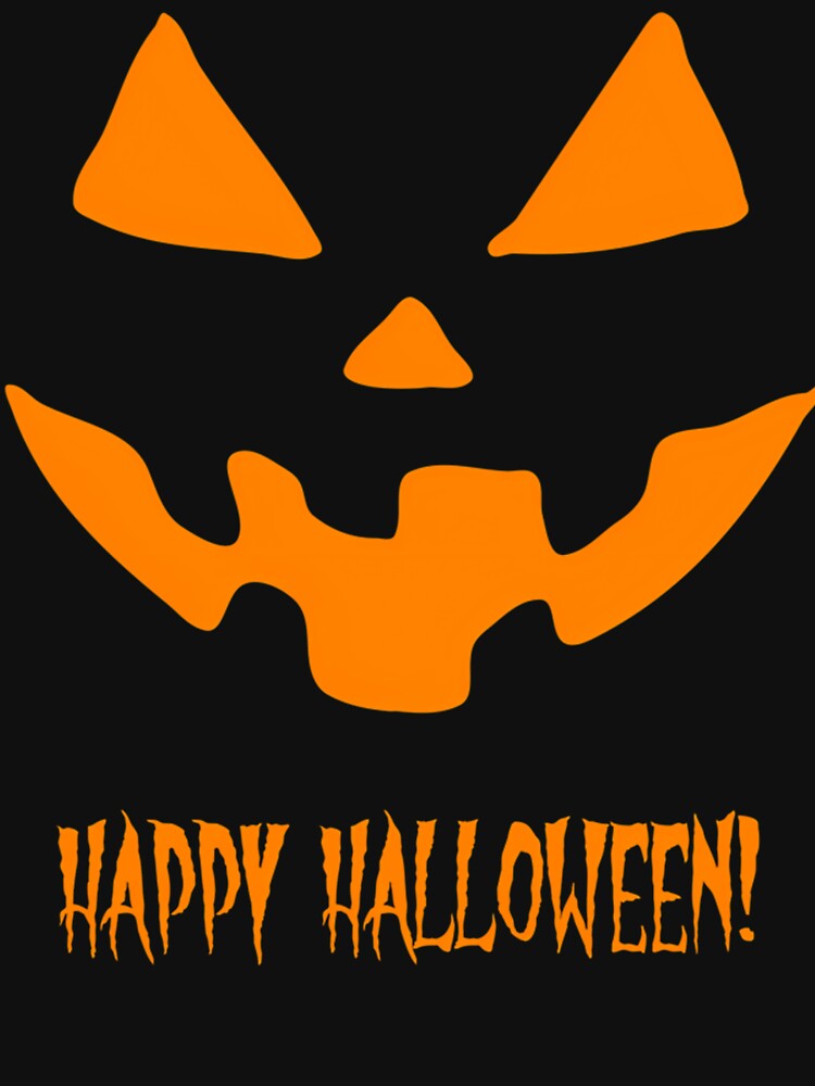 Jack-O-Lantern Happy Halloween Pumpkin by PorterSpinka