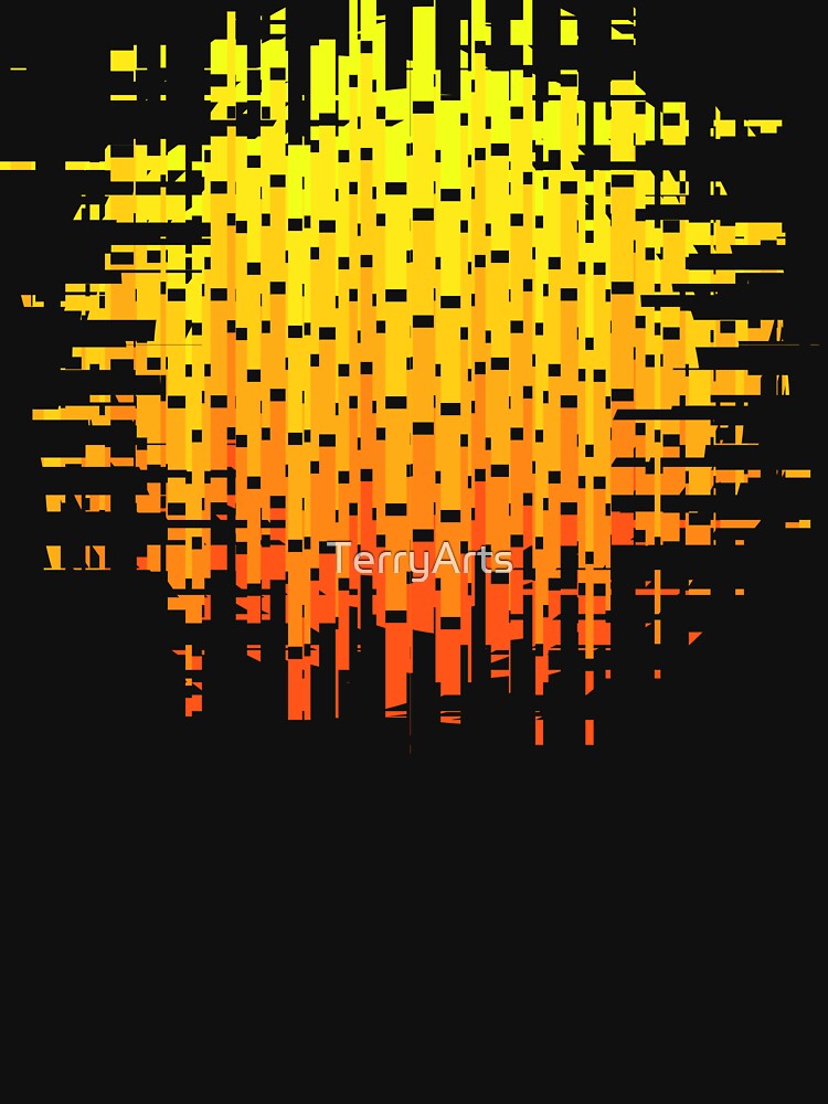 Spotty Retro Sunset Abstract Fun Sun Aesthetic - or Abstract City Lights 2 of 4 by Beachy