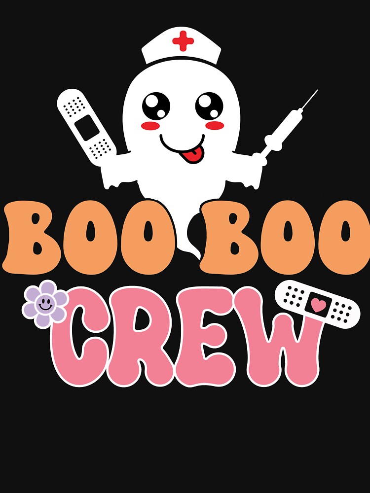 Boo Boo Crew Cute Halloween 2022 Nurse Costume Men Women by ZANNIX