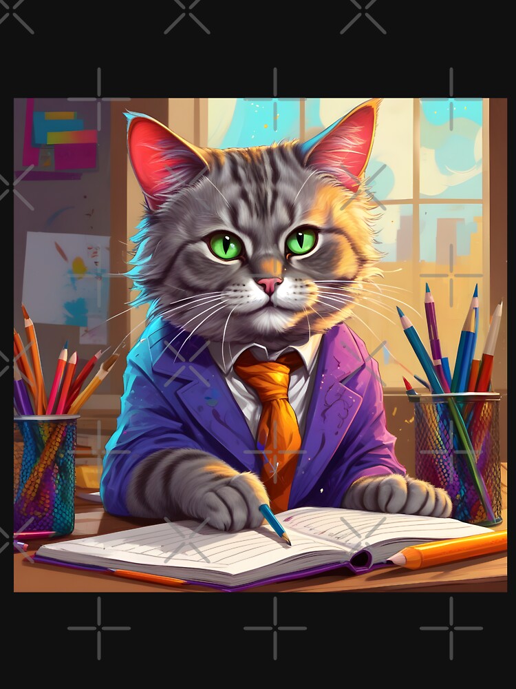 IN MY TEACHER ERA TEACHER CAT by Mayalogo