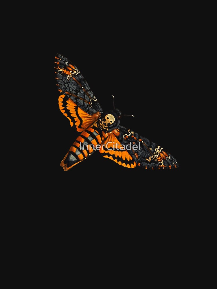 Memento Mori Vintage Death Moth Illustration by InnerCitadel