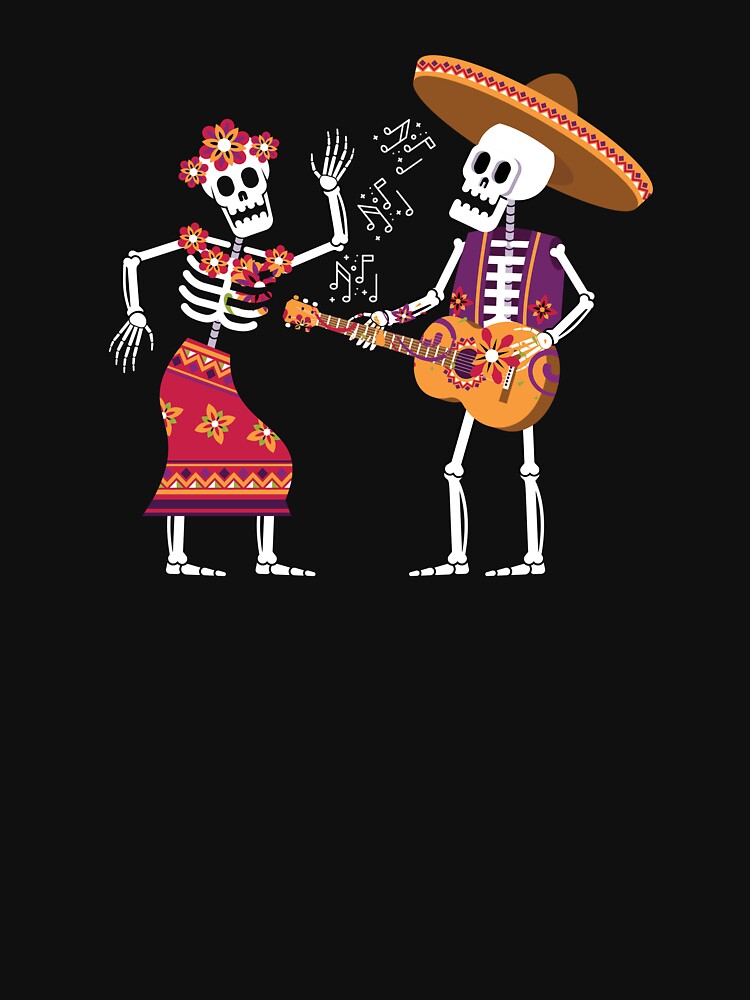 Halloween Dancing Skeleton Party by vaggleTown