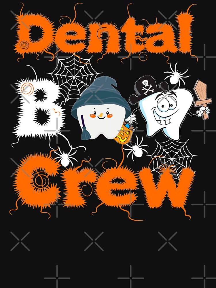 Dental Boo Crew Funny Dentist Halloween Costume by paulocampos