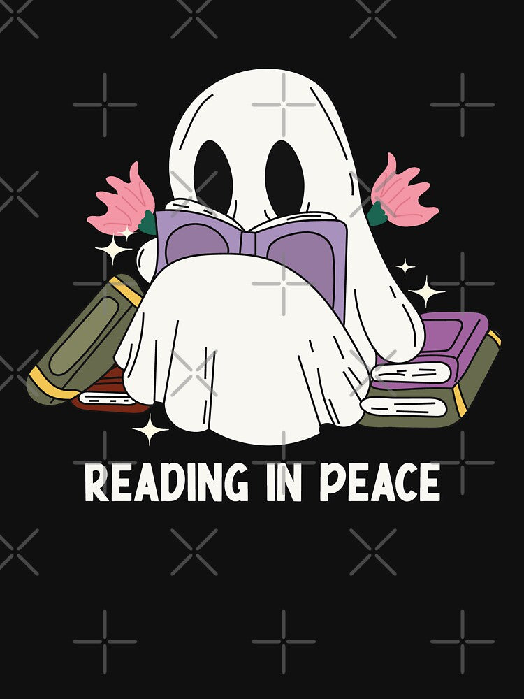 Reading In Peace Ghost by arwaIB