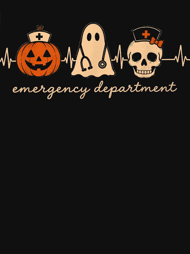 ER Halloween Nurse Emergency Department Spooky Nurse by TaraxDoolittle