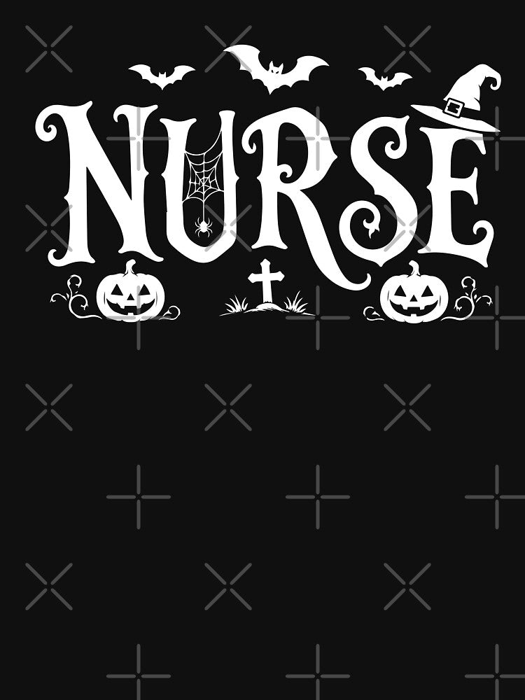 NURSE HALLOWEEN vintage pumpkins by YNELENT