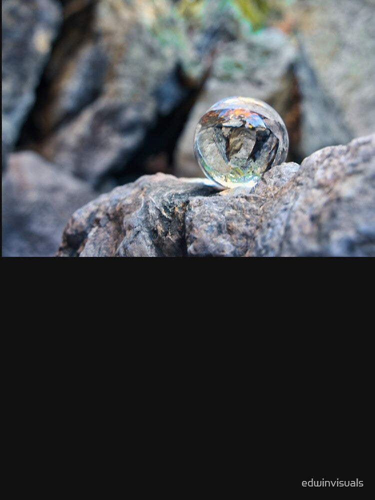 The Beauty Of Forests Rocks In A Crystal Ball by edwinvisuals