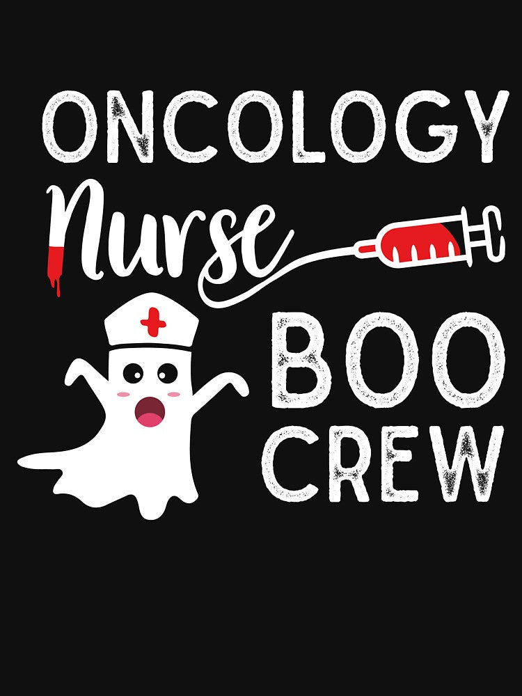 Oncology Nurse Boo Crew by Tidy Print