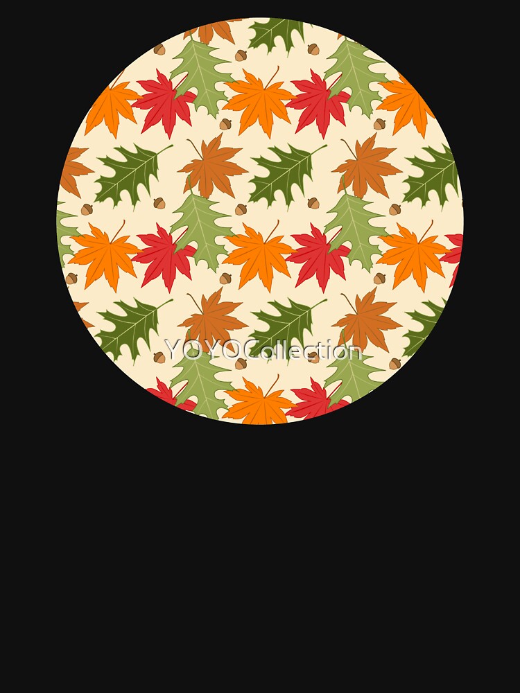 Autumn Leaves Pattern by YOYOCollection
