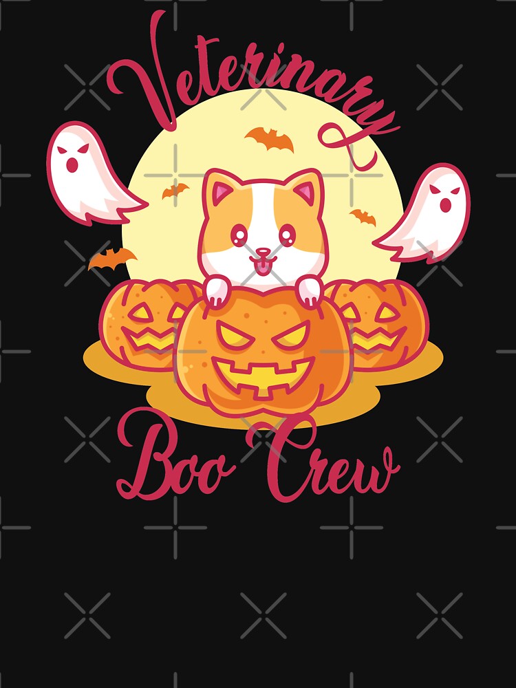 Veterinary Boo Crew Halloween Dog by MonkeyPaper