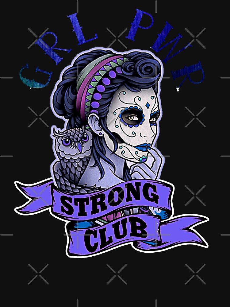 GRL PWR Sugar Skull Lady by Gothic Fantasy