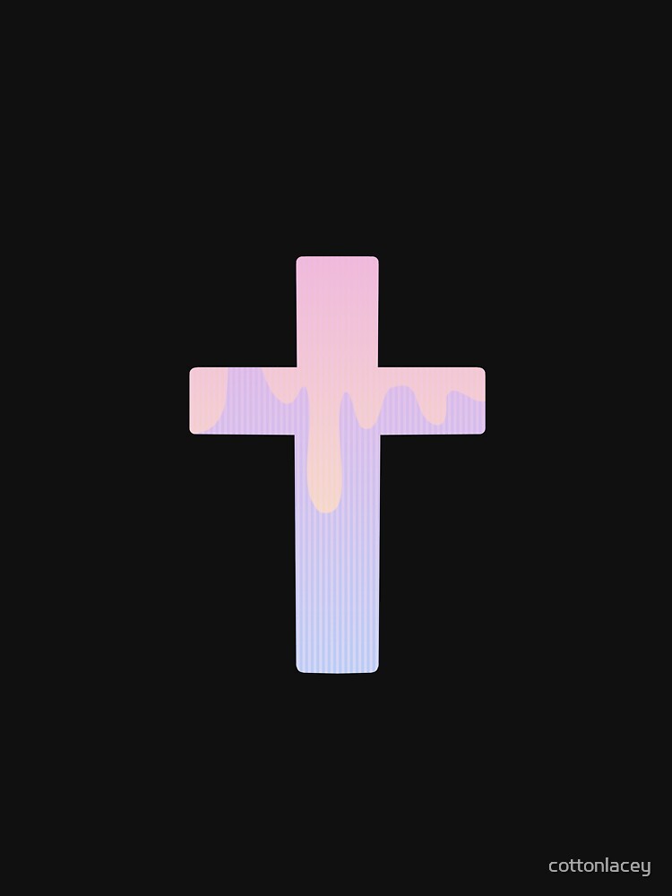 pastel goth cross by cottonlacey