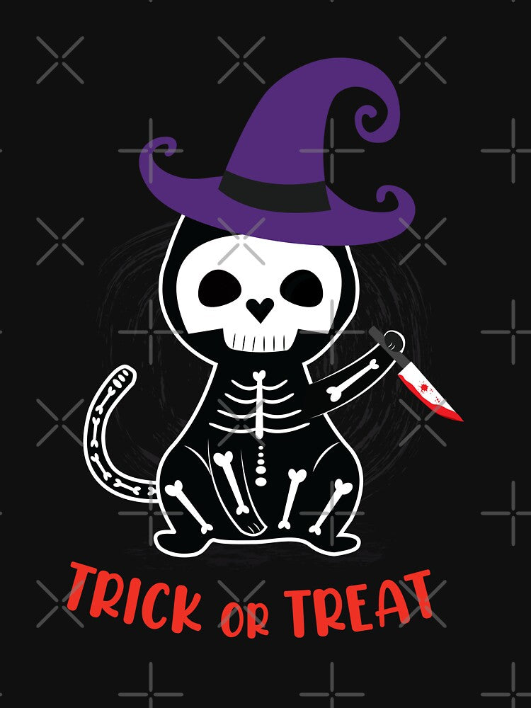 Trick or treat horror cat by Le Huy
