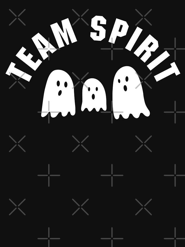 Team Spirit Halloween 2025 – Cute Ghosts Spooky Funny Text Graphic by artworkathome