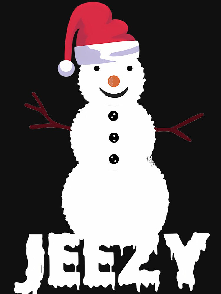 Funny Cool Snowman Christmas Logo by Shop-Art-bigfo