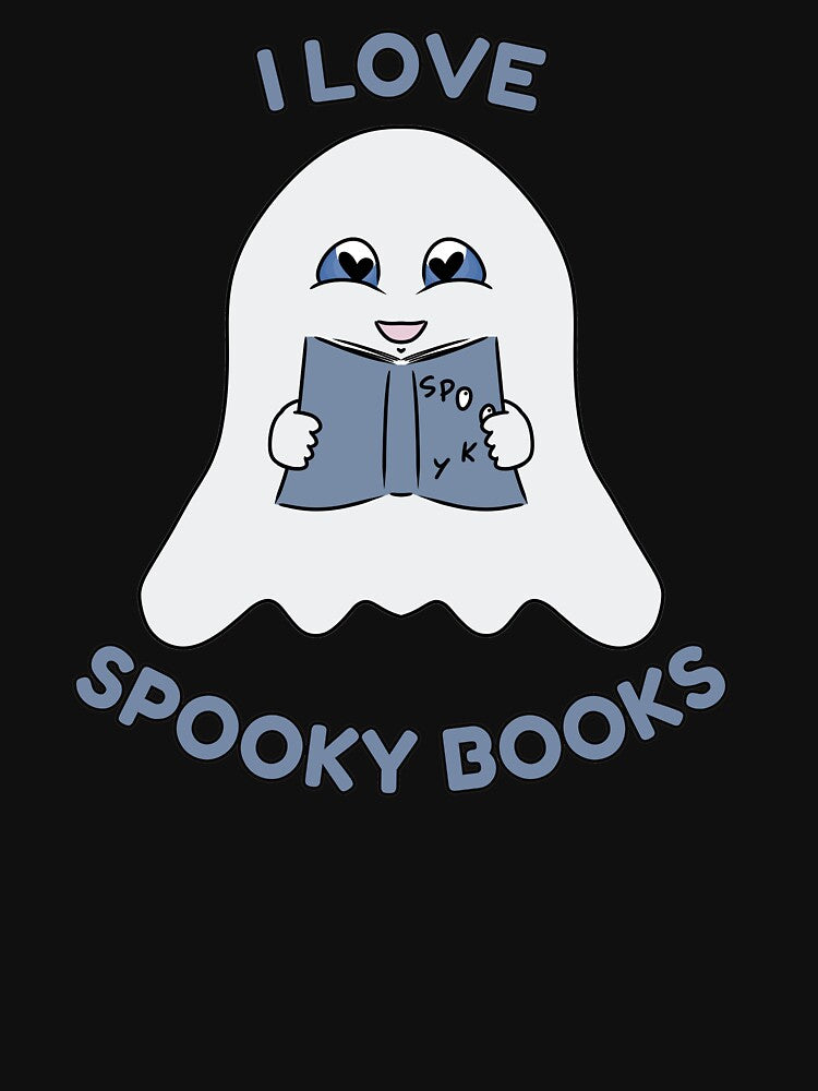 I LOVE SPOOKY BOOKS by HugSomeNettles
