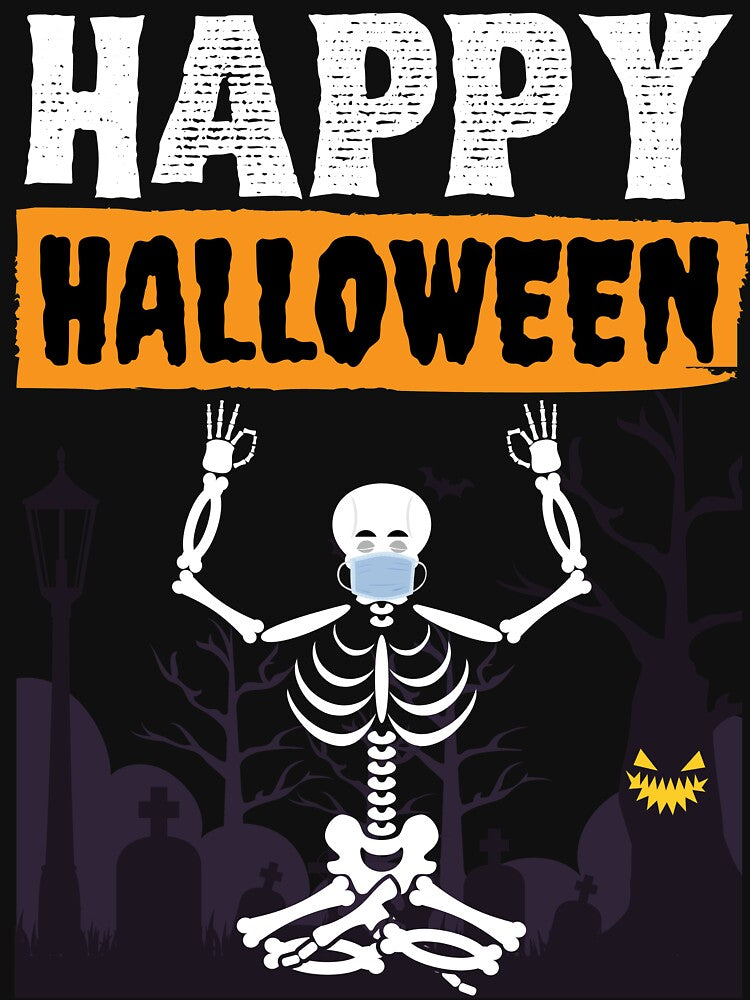 Happy Halloween 2020 - Funny Halloween Skeleton by m95sim