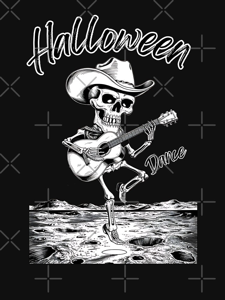 Halloween Dancing Skeleton by CHARM TEES