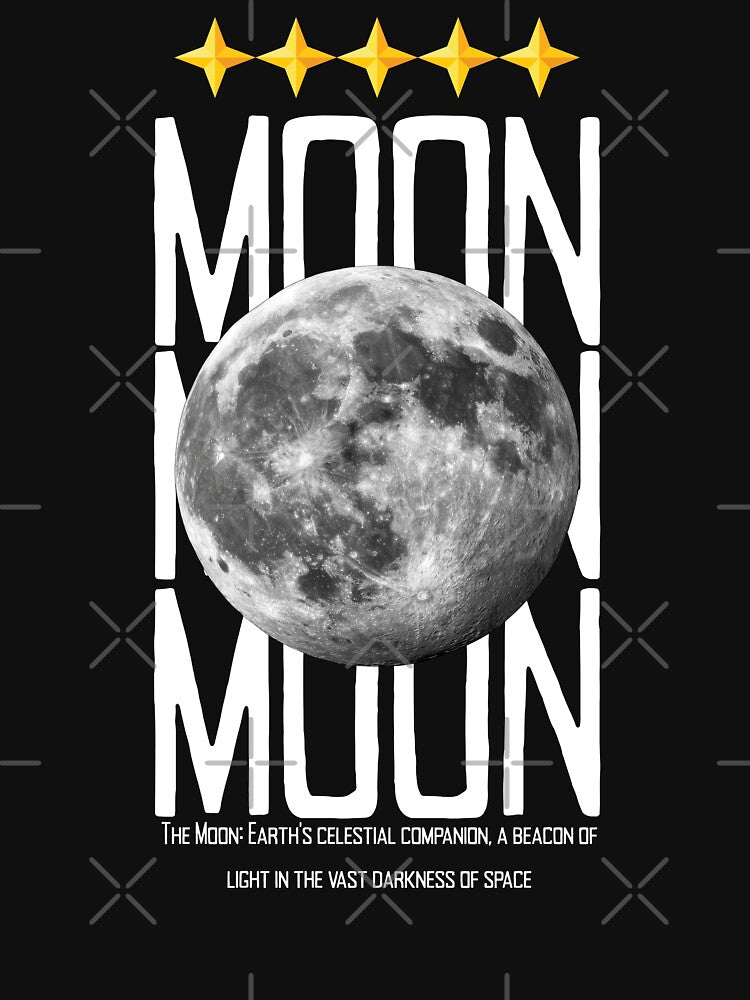 Moon Moon Moon – Celestial Space by TshirtsOnline-