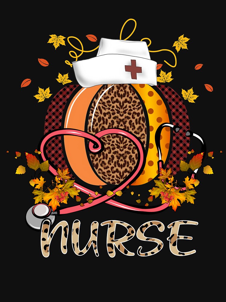 Nurse Pumpkin Leopard Halloween by josephlewis786