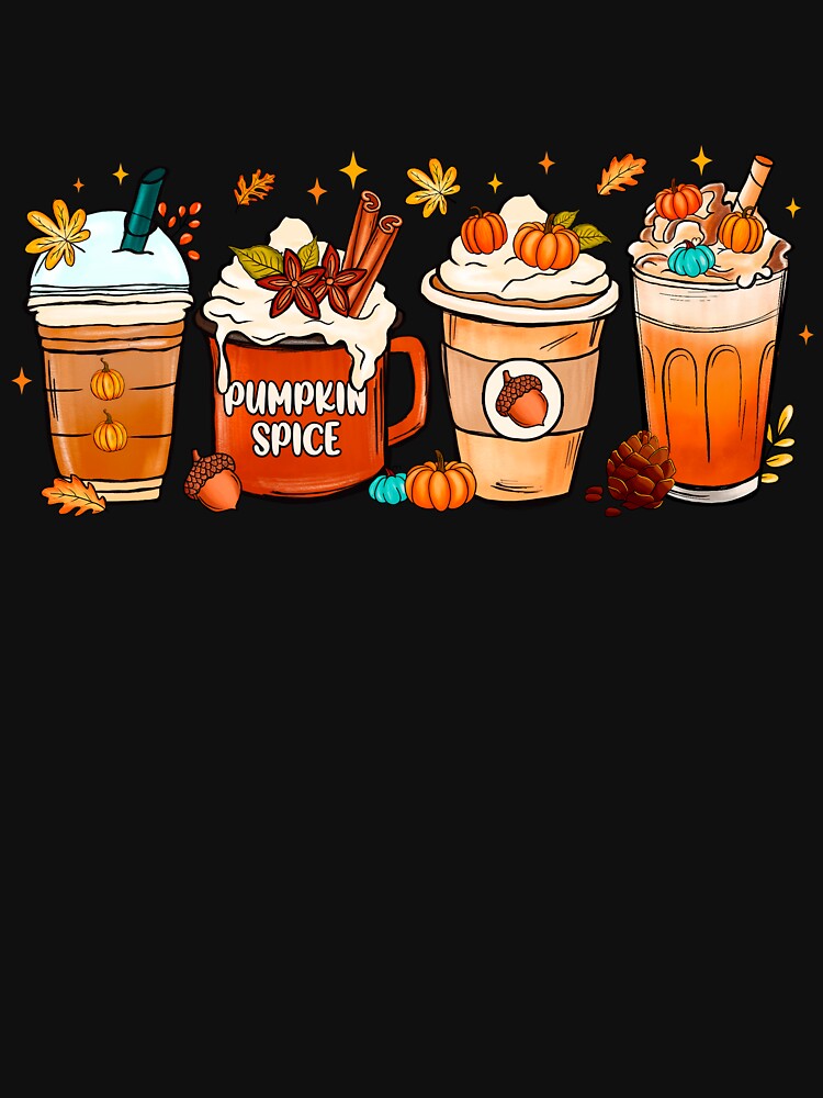 Pumpkin Spice Coffees by NessiCreates