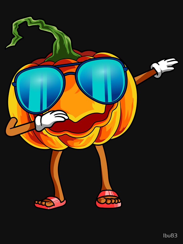 Dabbing Halloween Pumpkin costume by Ibu83