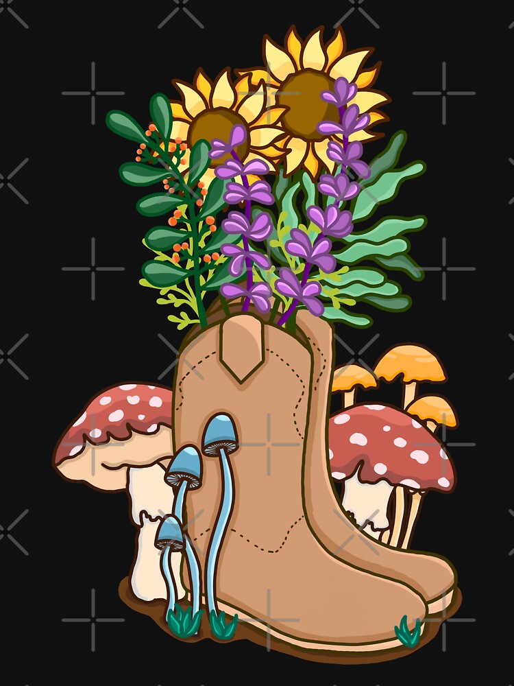 Mushrooms and Plants by Kimprut