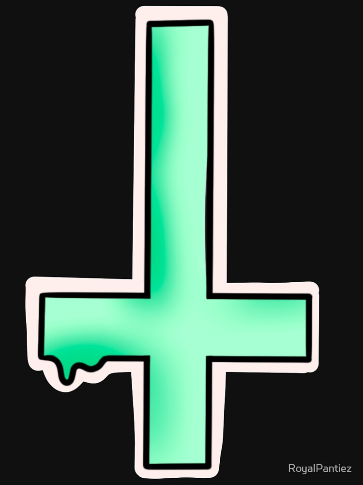 Pastel Goth Cross by RoyalPantiez