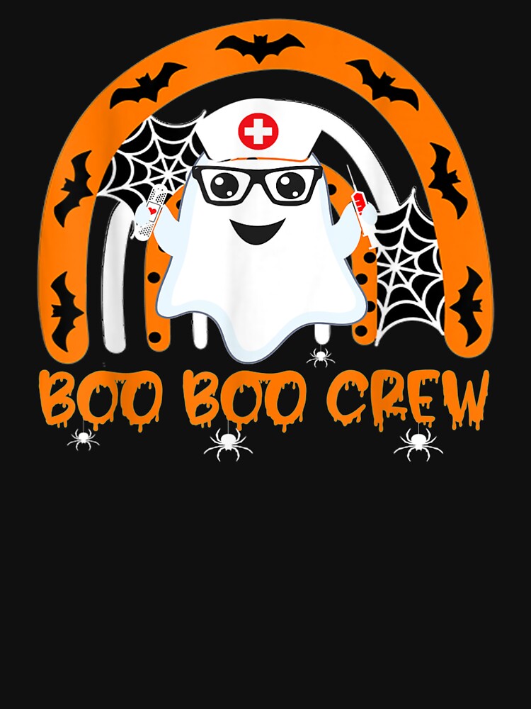 Boo Boo Crew Ghost Doctor EMT' Halloween Nurse by michaelart18