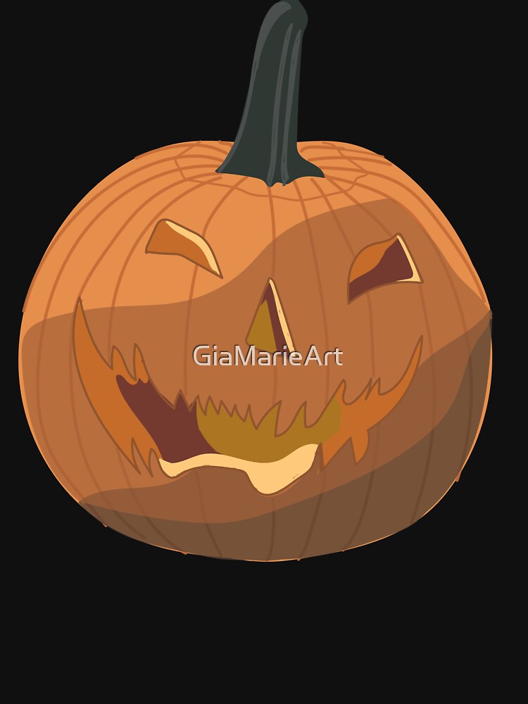 Carved Pumpkin by GiaMarieArt
