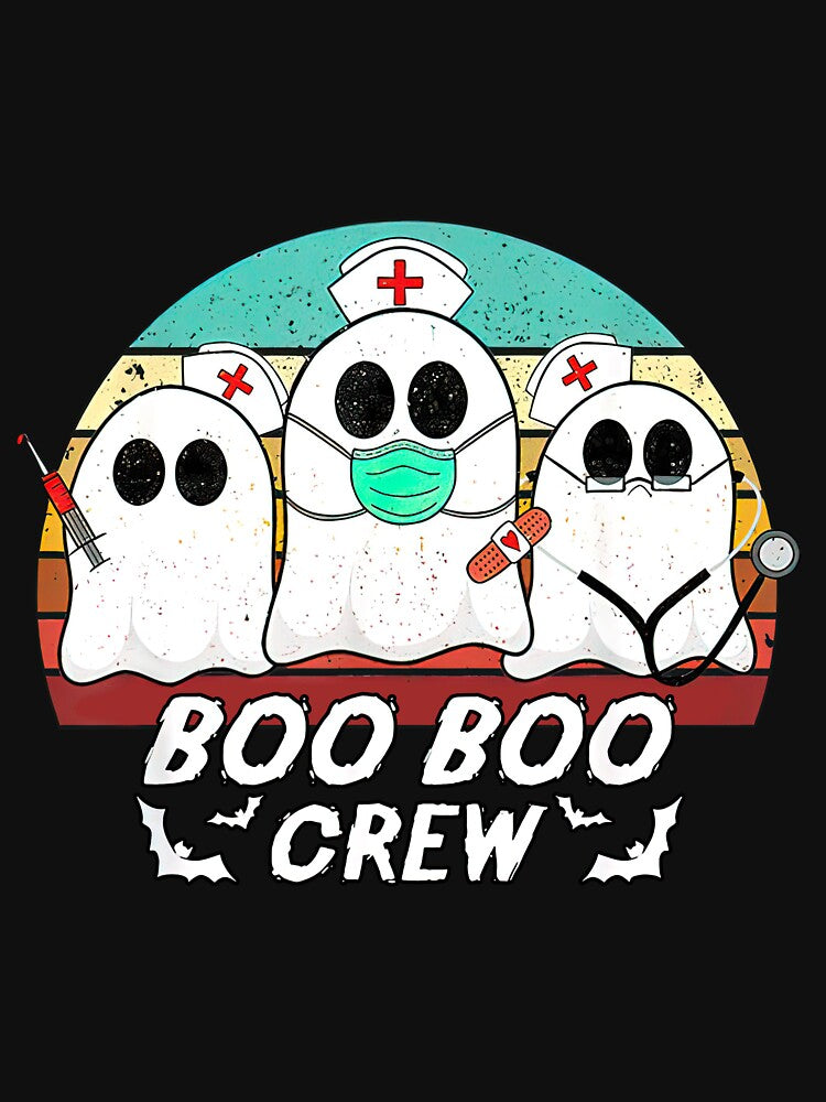 Boo Boo Crew Funny Nurse Halloween by KieraWard