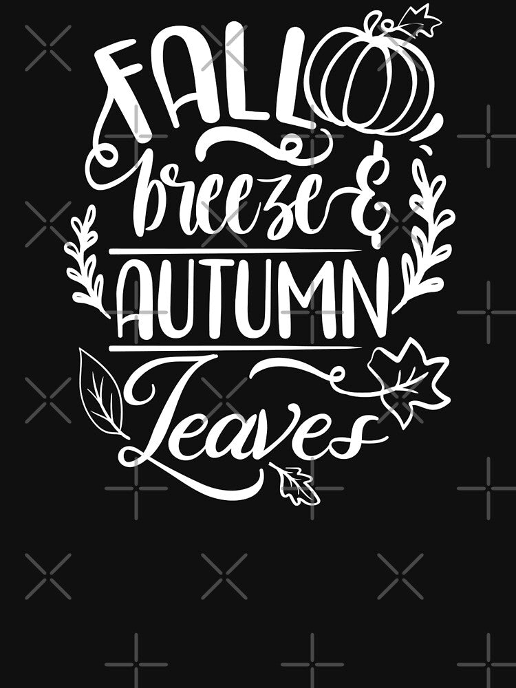 Fall Breeze And Autumn Leaves Dark Edition - Autumn Fall And Halloween by Karnefa