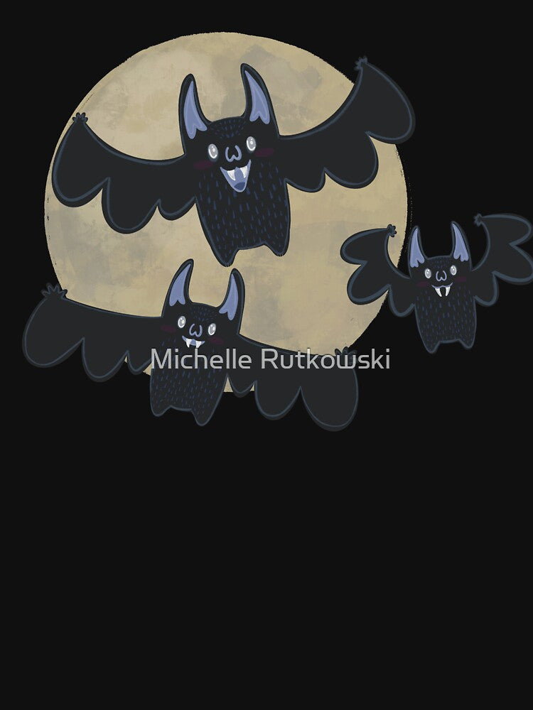 Bats and Moon by Michelle Rutkowski