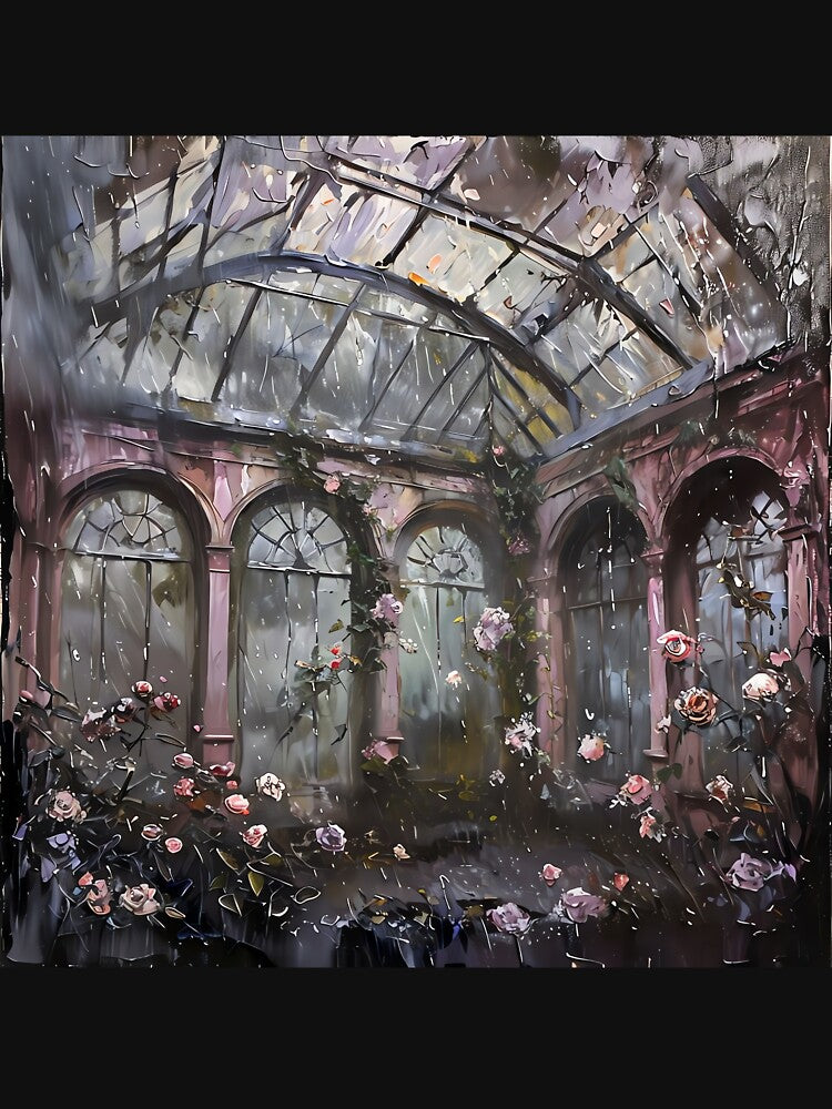 Overgrown Glasshouse Solitude by ONYX Pixee