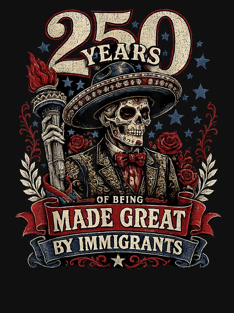 250 Years of Being Made Great By Immigrants by Juansustait