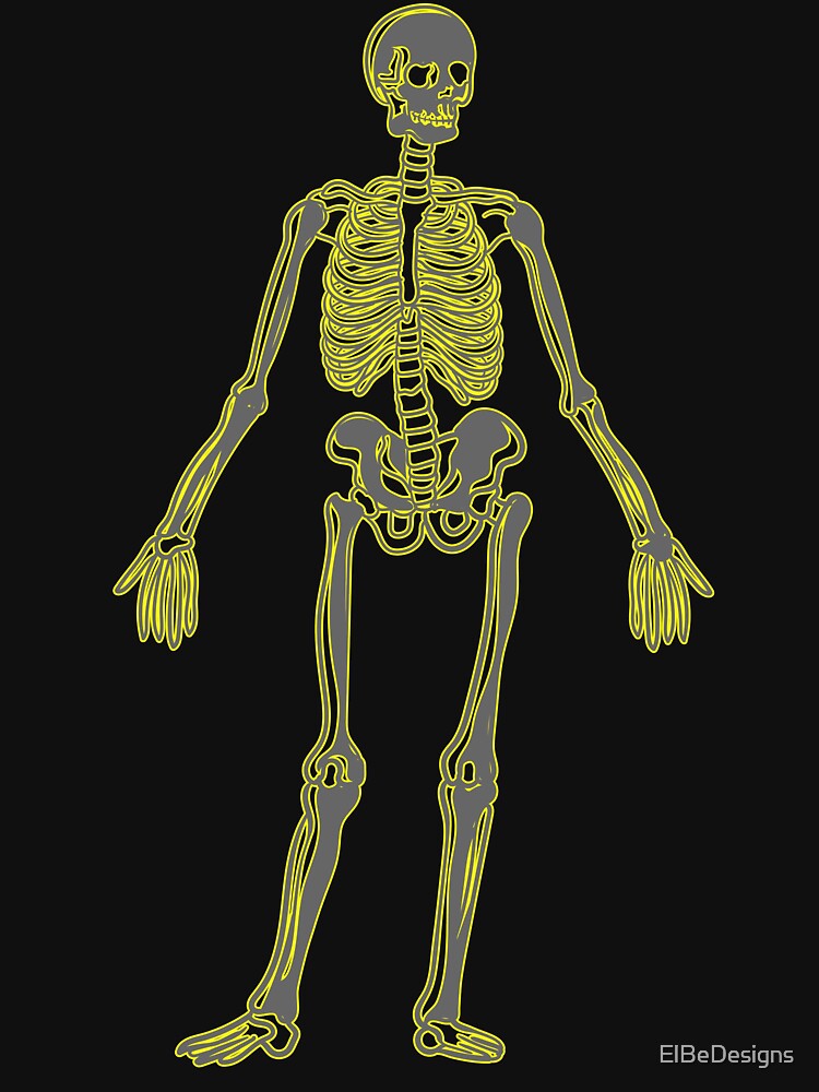 Halloween skeleton by ElBeDesigns