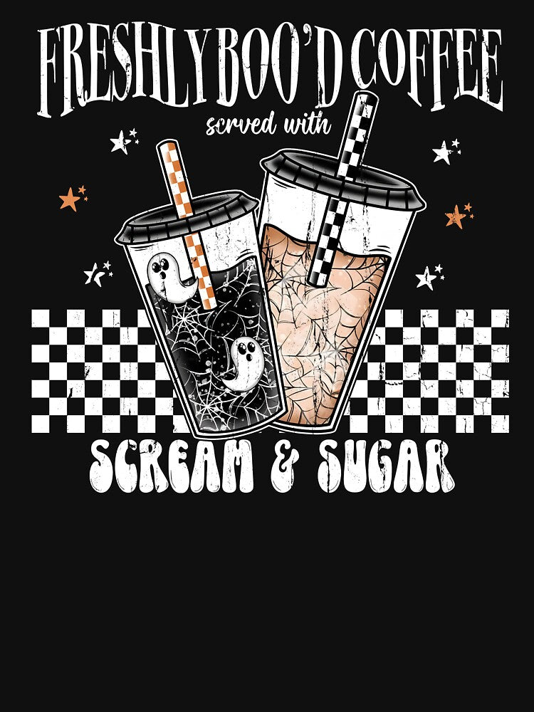 Freshly Boo'd Coffee Served With Scream And Sugar by cielpoligon