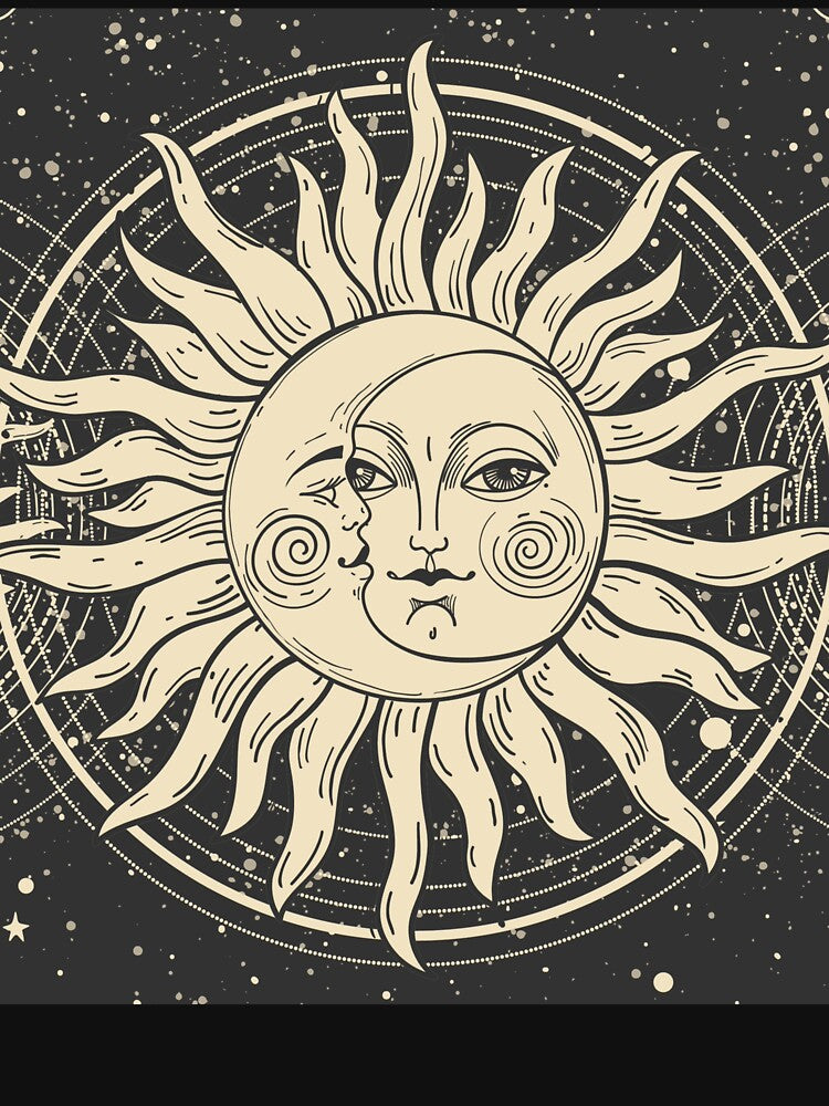 Moon & sun celestial by Tiny Step Creation
