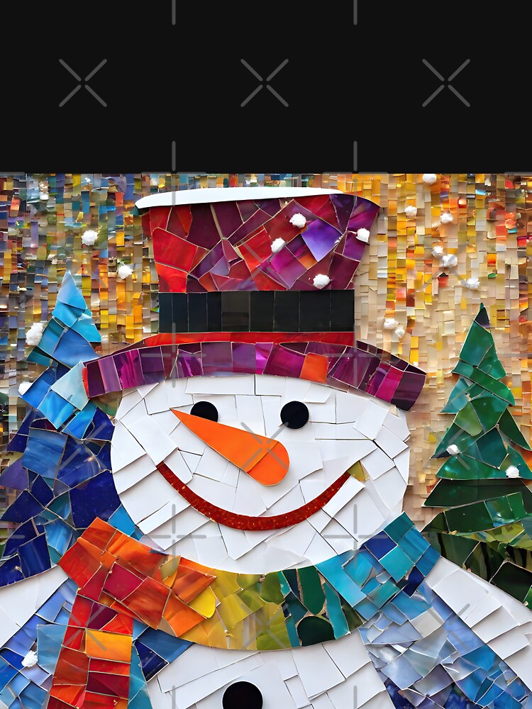 Snowman 06 - Original Snowman Charm by Artekinium
