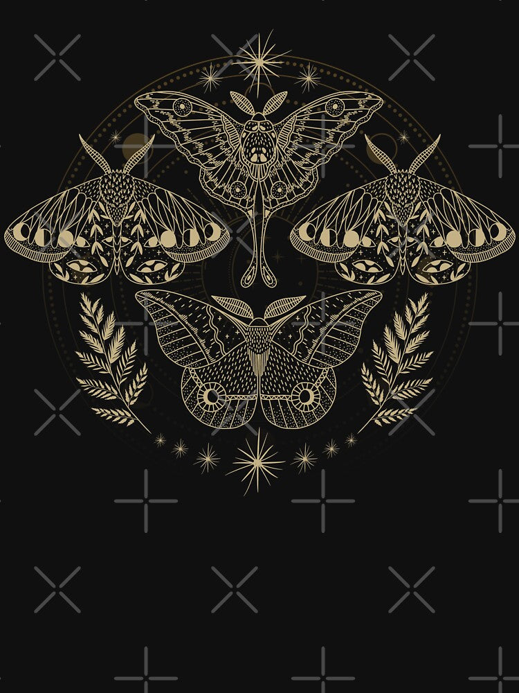 Moth Goth Moth Mystic by MooonTees