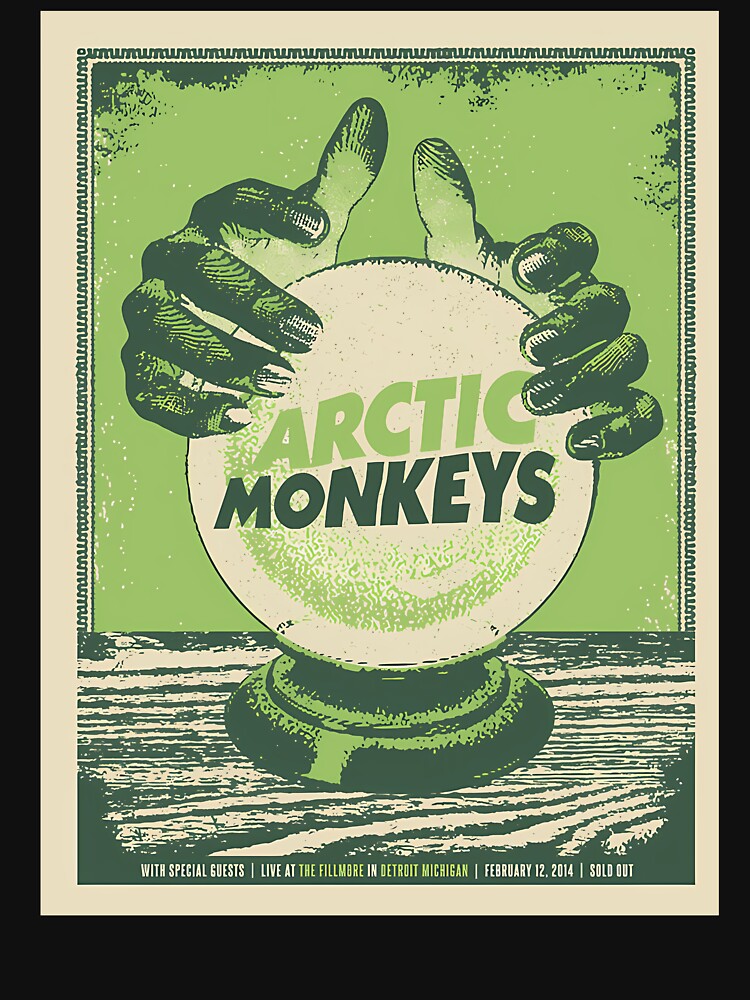 Arctic Monkeys Crystal Ball Minimalist by LinnieKulas