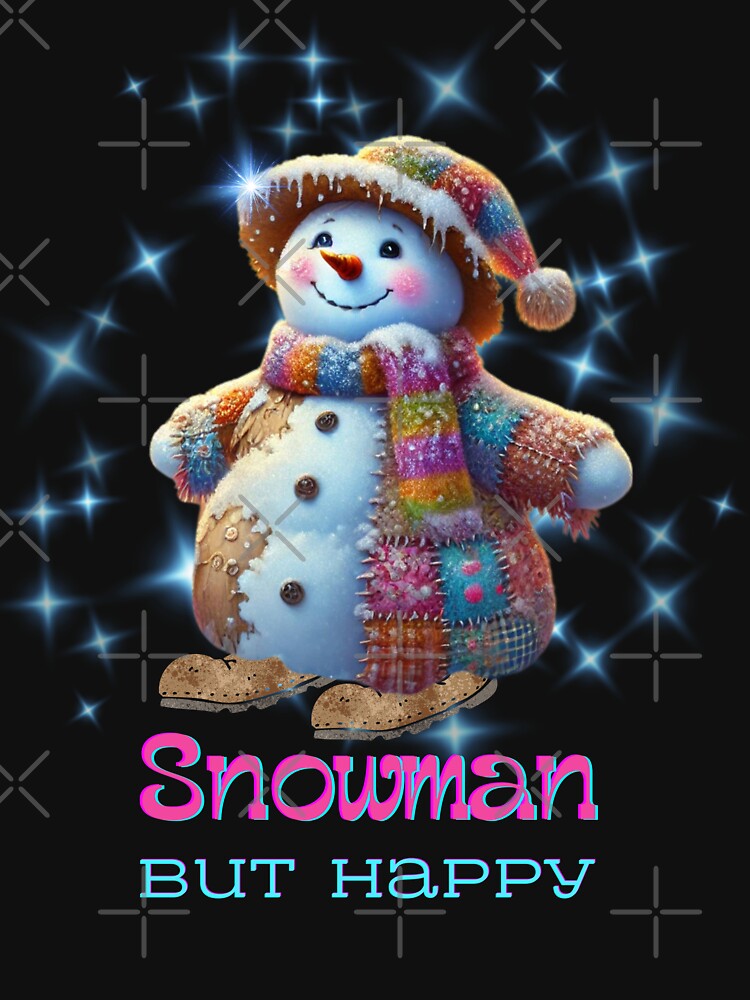 Snowman but Happy! by DMHG