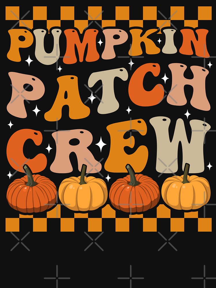 Groovy Pumpkin Patch Crew Fall Pumpkins by MintedFresh
