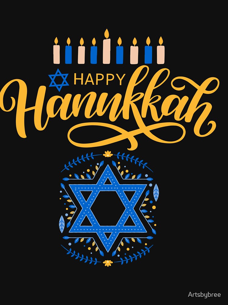 Happy Hanukkah by Artsbybree