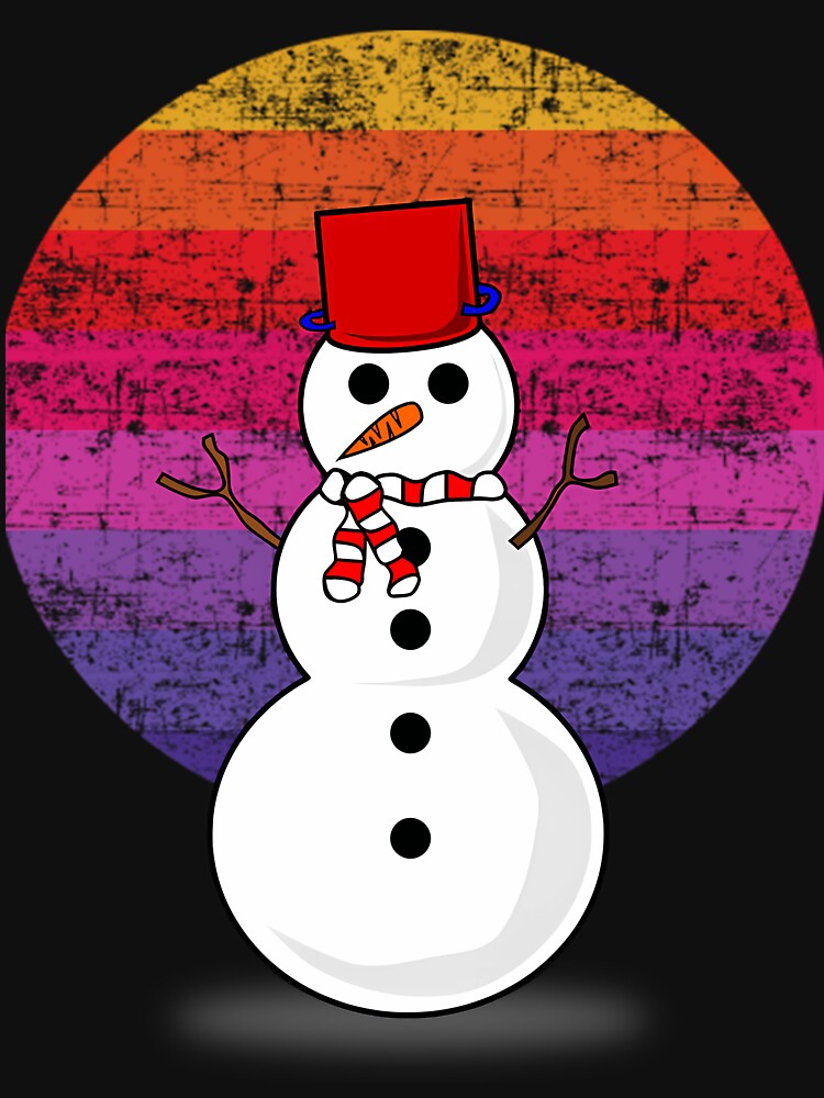 Logo Snowman Cool Christmas Funny by Shop-Art-bigfo