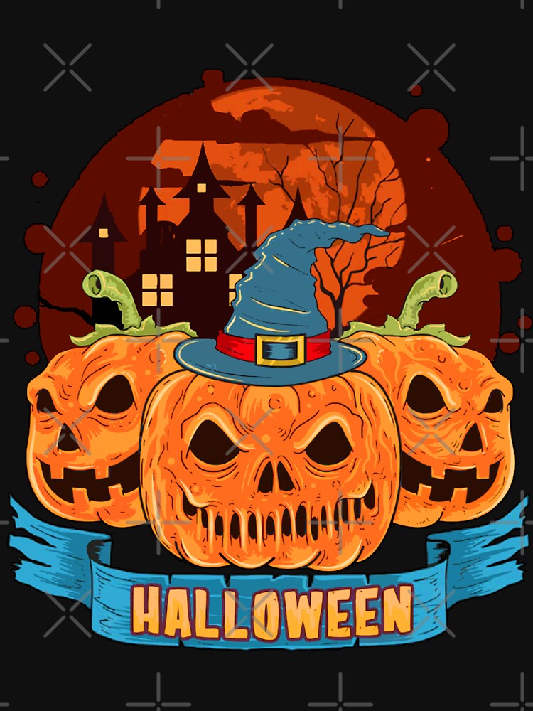 Pumpkin Halloween costume Horror best design by AssamFT