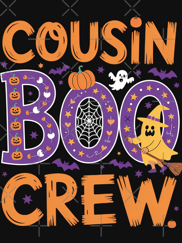 Cousin Boo Crew Funny Ghost Halloween Spooky by brynatshop